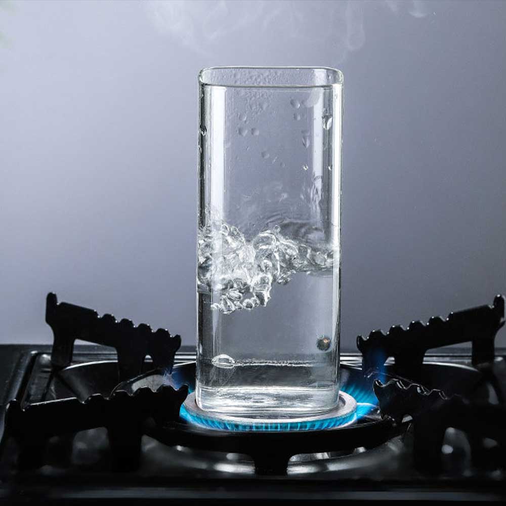Square Simple Glass Cup Transparent Cold Drink Large-capacity Milk Juice Tea Drink Water Mousse Cups Wine Glass Beer Coffee Mug